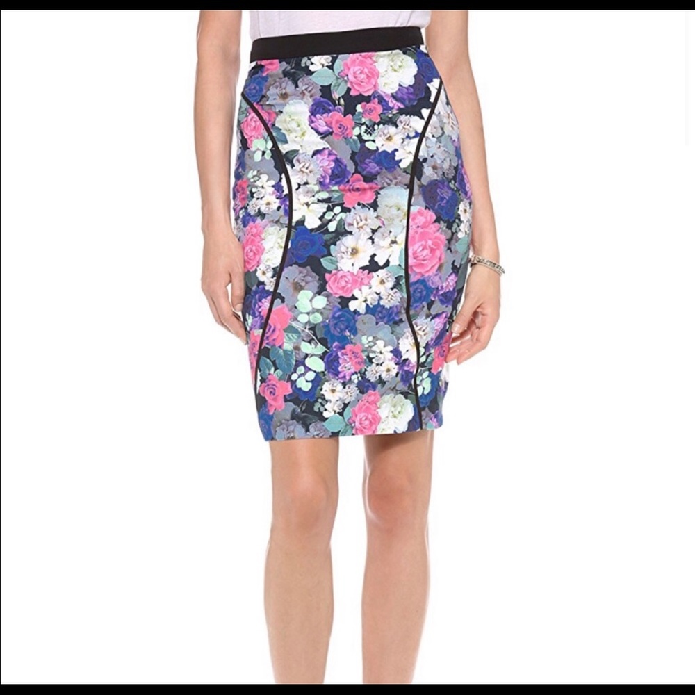 Rebecca Minkoff Floral Pencil Skirt